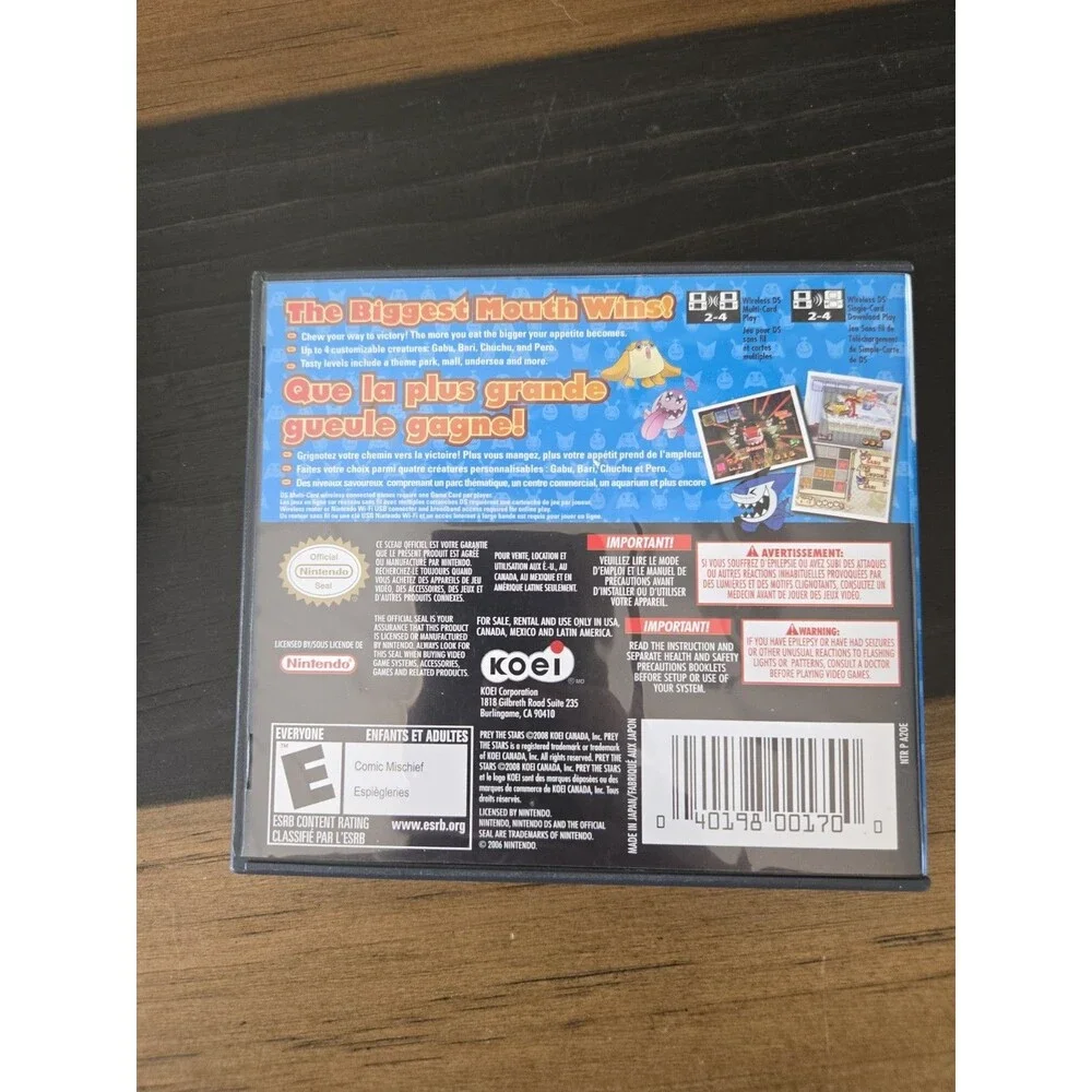 Working Prey the Stars RARE Nintendo DS Game (2008)